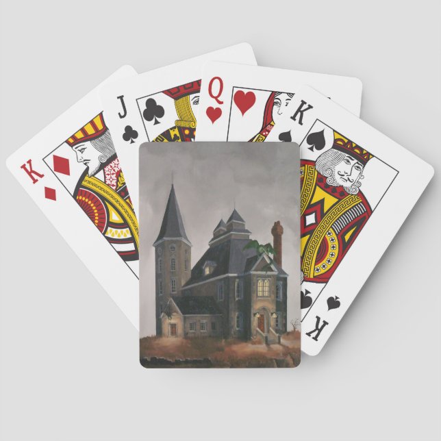 Plattskort i Castle® Spelkort (Baksidan)
