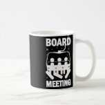 Plattstyrelsemöten Snowboarding Wint Kaffemugg<br><div class="desc">Styrelsemöten Snowboarding Winter Skiing</div>
