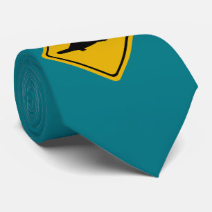 platypisk vägskylt slips