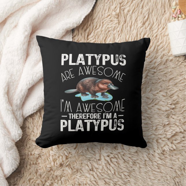Platypus är Fantastisk I är Fantastisk Platypus Ma Kudde (Filt)