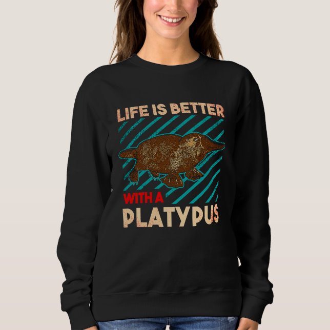 Platypus Australia Australian Animal  2 T Shirt (Framsida)