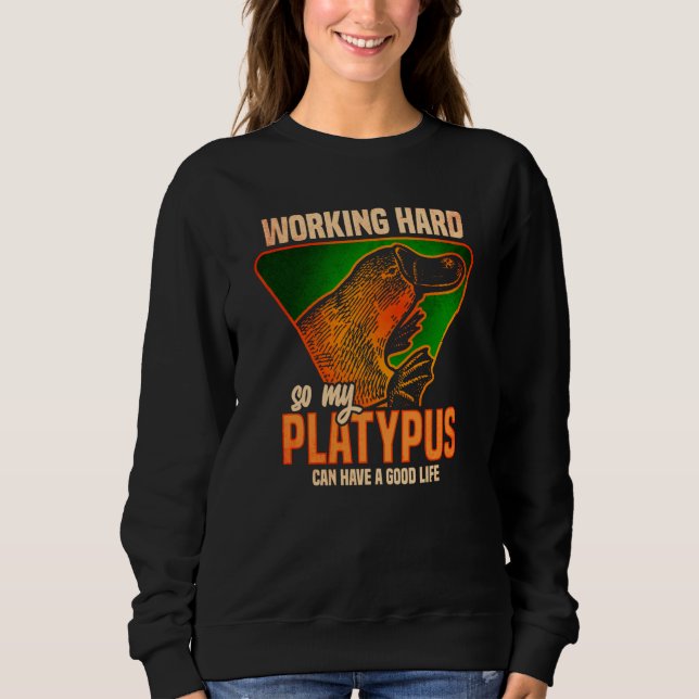 Platypus Australia Australian Animal T Shirt (Framsida)