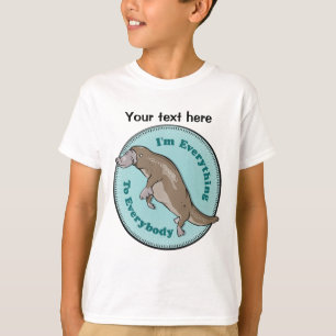 Platypus Australian Animal T Shirt