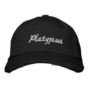 Platypus Broderad Keps