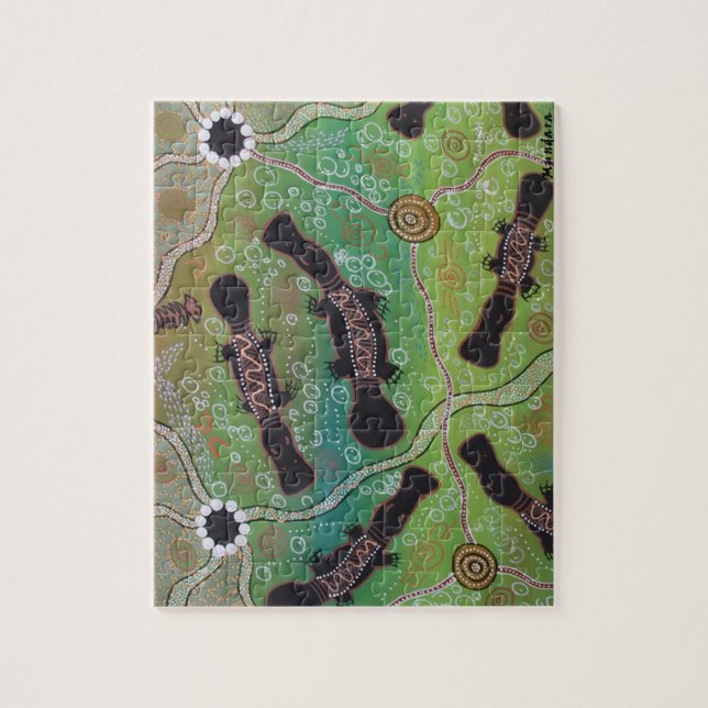 Platypus Dreaming Pussel (Vertikal)