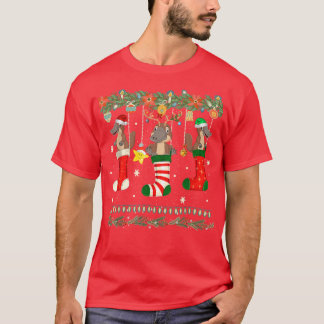 Platypus jul Lagrar Julafton Ljus Pajama Match T Shirt