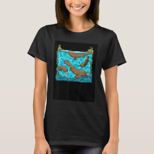 Platypus Monotreme-citat för en platypus Fläkt 1 T Shirt