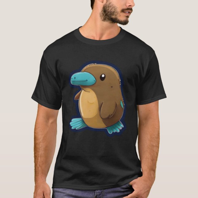 Platypus Party T Shirt (Framsida)
