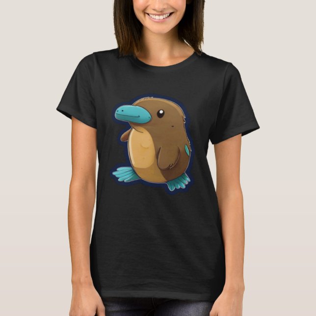 Platypus Party T Shirt (Framsida)
