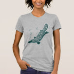 Platypus t-shirt<br><div class="desc">Aboriginal-inspirerad t-shirt av en platypus är ett underbart australiskt halvvattenlevande däggdjur av östra Australien och Tasmania. I sällsyntet lägger däggdjur ägg i stället för ge födsel för att leva unga,  därav cirkelformningen. Design av Sarah Trett</div>