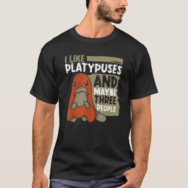 Platypus T Shirt (Framsida)