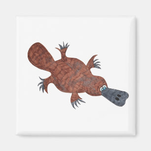 PLATYPUS TECKNAD ART MAGNET