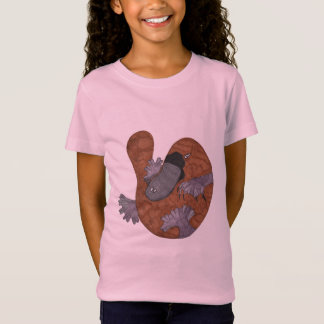 PLATYPUS TECKNAD AUSTRALIA T SHIRT