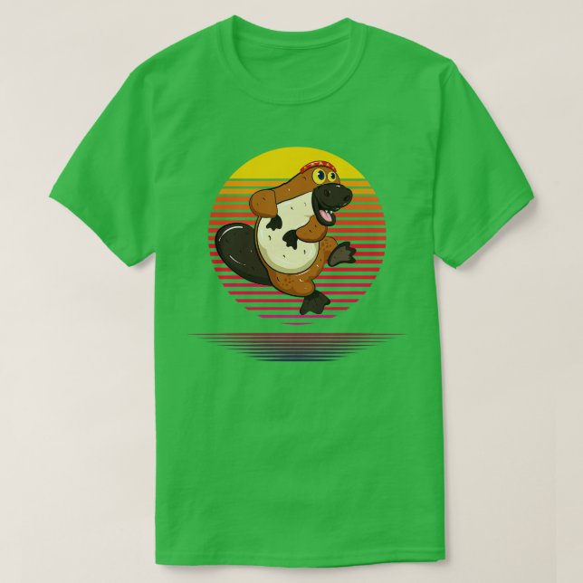Platypus Vapor T Shirt (Design framsida)