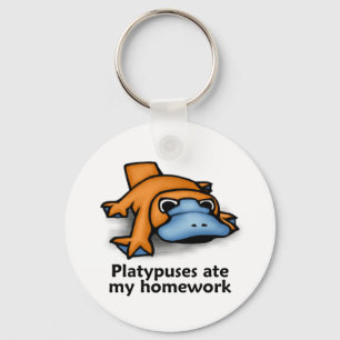 Platypuses åt min läxa nyckelring