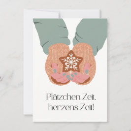 Plätzchen Zeit, Herzens Zeit Tack Kort