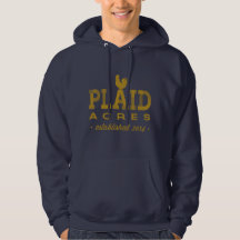 Play Acres - guld hoodie från skörden