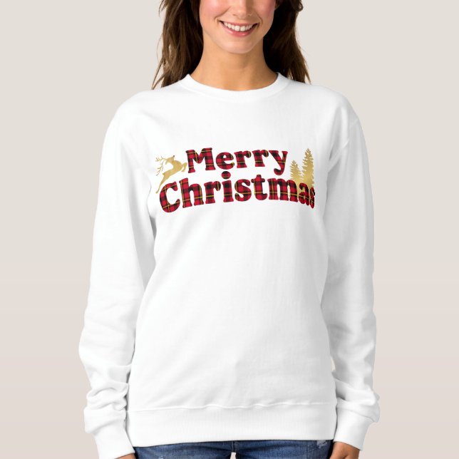 Play and Guld Design ’God jul’ T Shirt (Framsida)