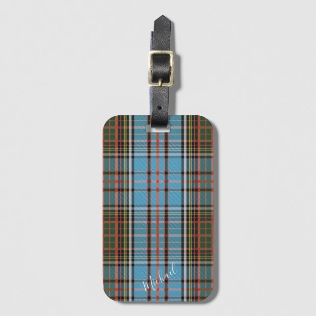 Play Andersson Classic Tartan Bagagebricka (Framsida vertikal)