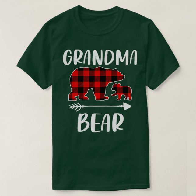 Play Bear Matching Family Outfit, ynklig farmor  T Shirt (Design framsida)