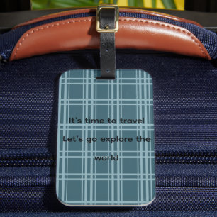 Play Blue Bagagebricka