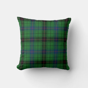 Play Blue Grönt Check Davidson Tartan Kudde