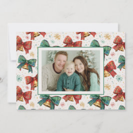 Play Bows Klockor Photo-julkort Julkort