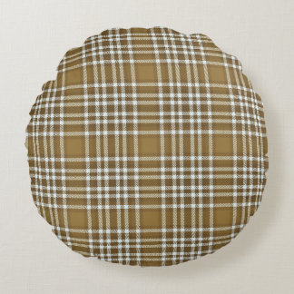 Play Brown Modern Round Dekorativ kudde