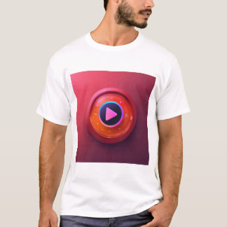 "Play Button T-Shirt" T Shirt