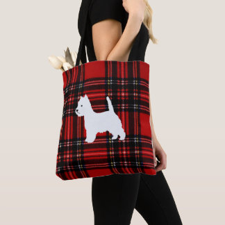 Play Canvas Tote med Westie Tygkasse