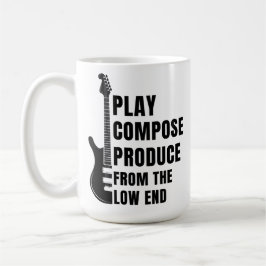 PLAY, COMPOSE, PRODUCE FROM THE LOW END KAFFEMUGG