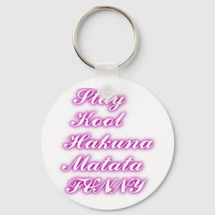 Play Coola Hakuna Matata .png Nyckelring