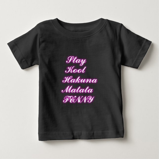 Play Coola Hakuna Matata .png T-shirt (Framsida)