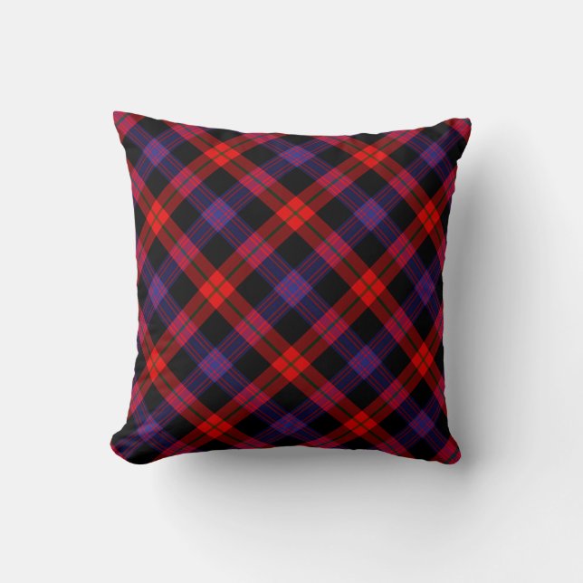 Play Dekorativ kudde Brown Modern Tartan Pillow (Framsida)