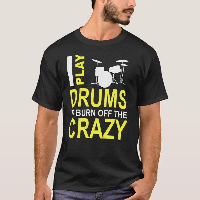 Play Drums 1 T Shirt (Framsida)
