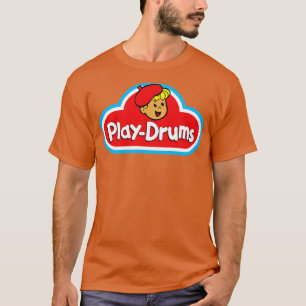 Play Drums PlayDoh stil-Långärmad T Shirt