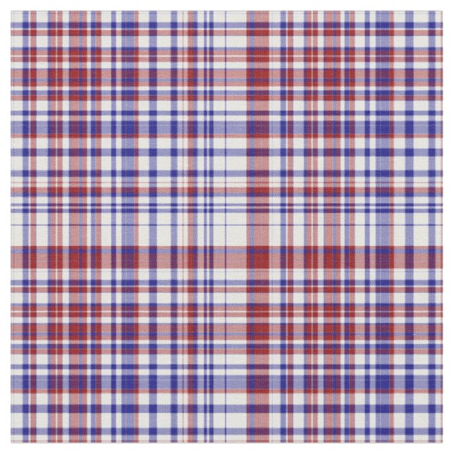 Play Fabric-Red White och Blue 23 Tyg (Närbild)