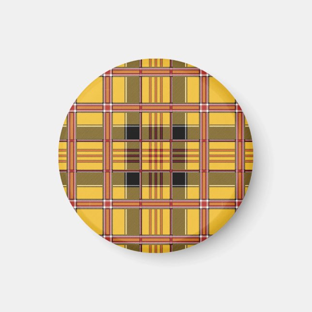 Play Fabric Struktur Brown Rand Magnet (Framsidan)