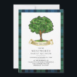 Play Family Reunion Genealogy Tartan Rustic Spara Datumet<br><div class="desc">Den här eleganten har en vattenfärgsgenetik i träd och är en familjefunktion för Campbell-tartan. Spara datummallen som är lätt att anpassa och redo att lägga till din årliga familjesammanslutning för årets insamling</div>