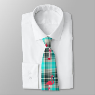Play Flamingos Neck Tie - HAMbWG Slips