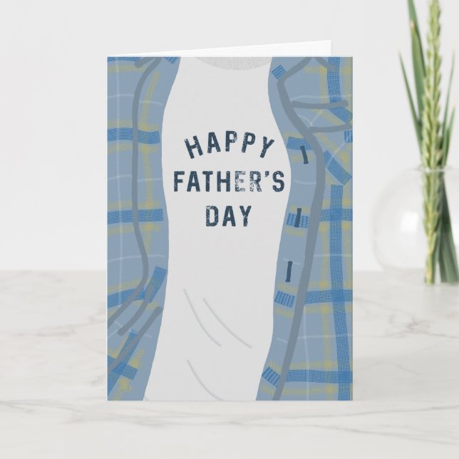 Play Flanell Shirt Fars dag Kort (Framsida)