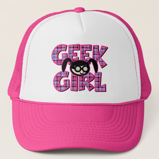 Play Geek Girl med Graphic Keps (Framsida)
