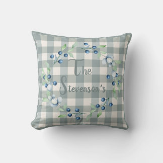 Play Gingham Land Farmhouse Namn Berry Wandeandan Kudde