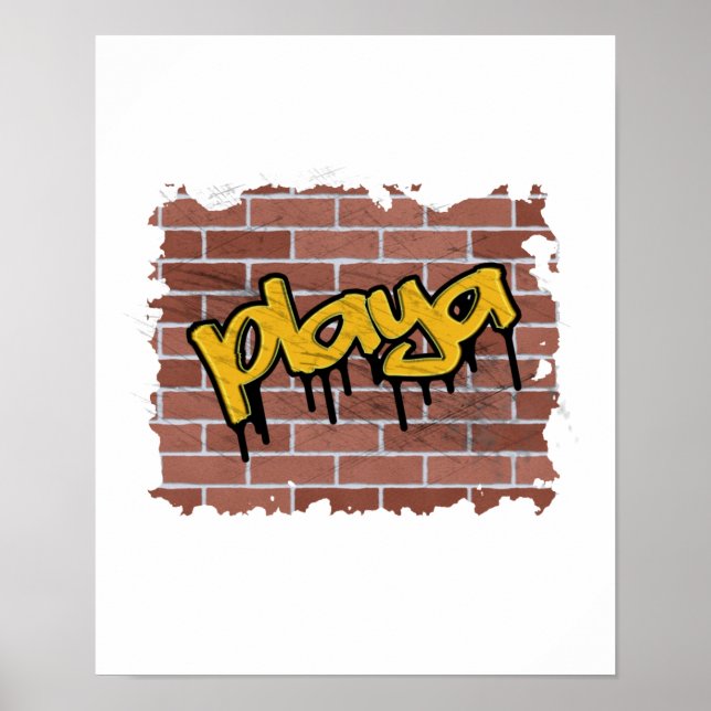 play-graffiti-design poster (Framsidan)