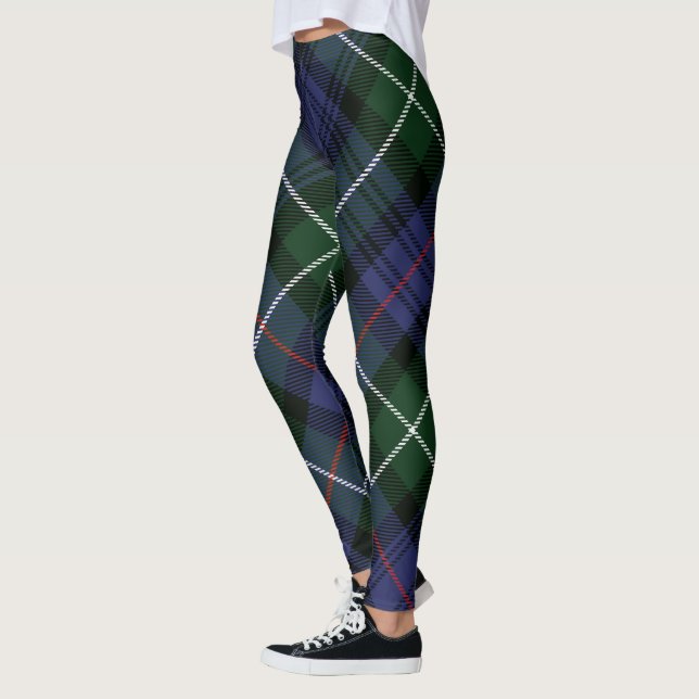 Play Grönt Klan MacKenzie Rustic Tartan Leggings (Vänster)