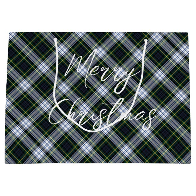 Play Grönt White Festive jul Gordon Tartan (Framsidan)