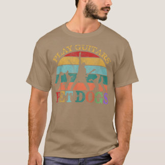 Play Guitars Player Pet Dogs Tees Funny Guitar Mus T Shirt