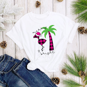 Play Handflatan Träd Flamingo Merry & Bright Women T Shirt