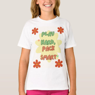 Play Hard Pack Smart Kids Tee#kidstshirt T Shirt