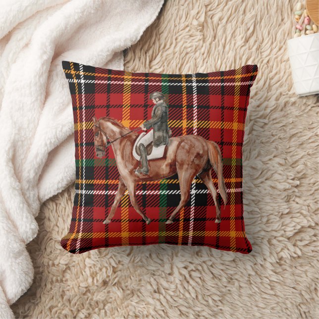 Play Helgdag Jockey Horse Lover Pillow Kudde (Filt)